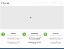 Tablet Screenshot of intekras.com